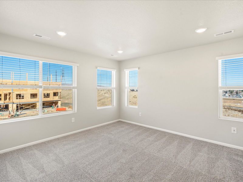 The Crestone floorplan interior image taken at a Meritage Homes community in Morrison, CO.