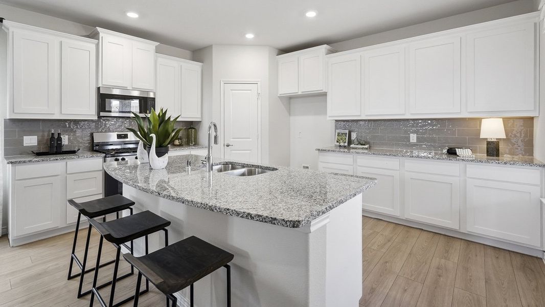 Representative furnished interior of a home built from the Lakehurst by D.R. Horton in The Woods at Lindsey Place, Anna (Image 15).