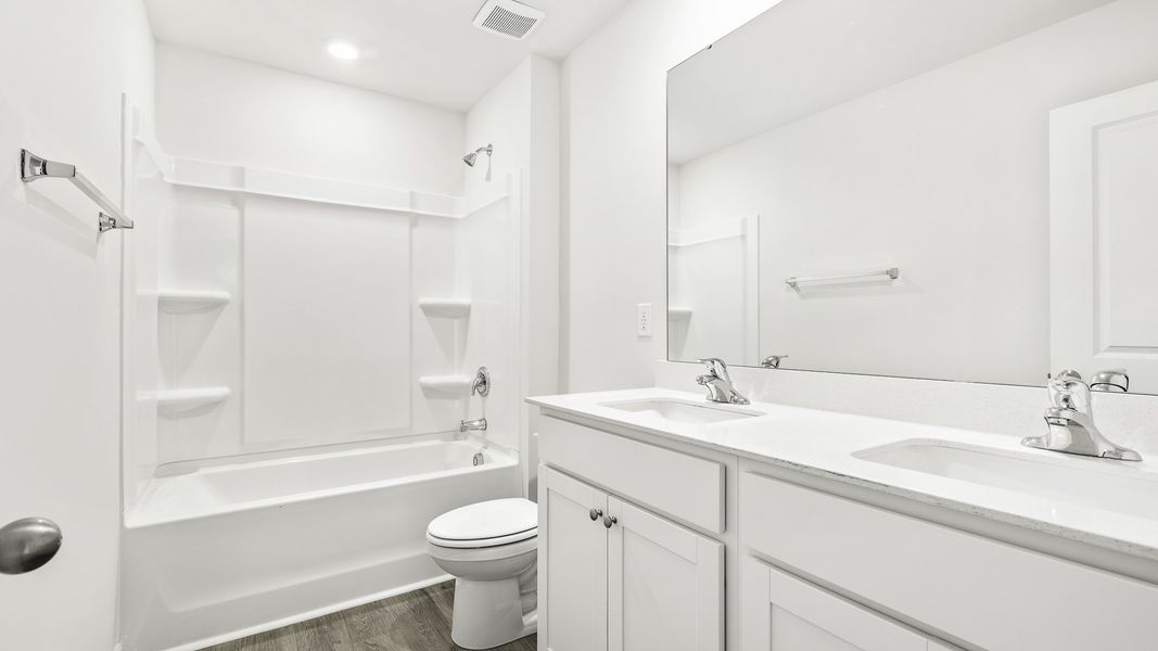 Furnished interior view inside a new home in Collett Farm, Trinity (Image 9). Furnished interior view inside a new home in Collett Farm, Trinity (Image 9).