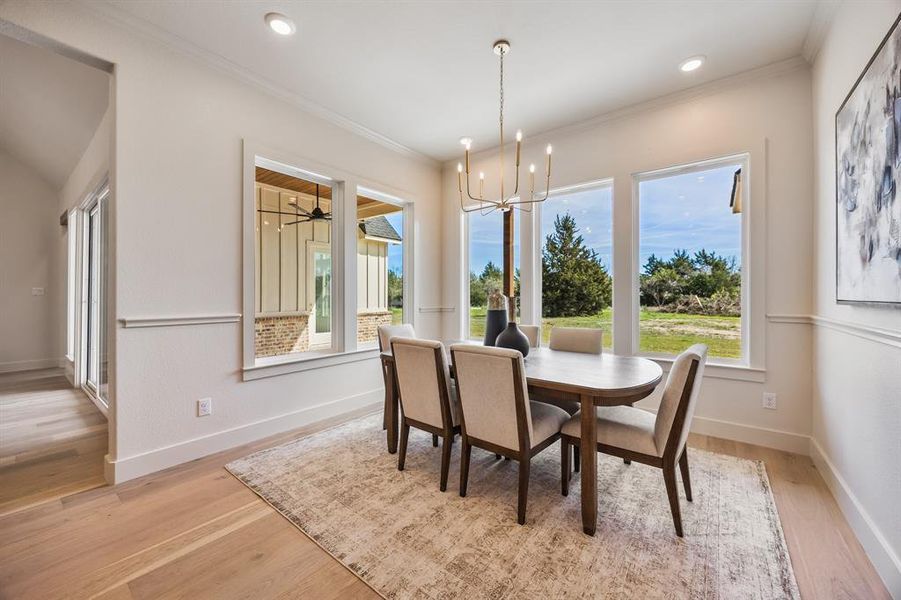 Furnished interior view inside a new home in , Caddo Mills (Image 7).