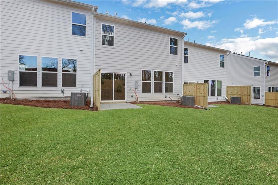 Exterior details and patio area of a home in , Dawsonville (Image 3).