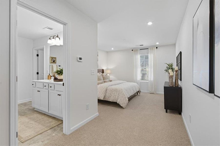 Furnished interior view inside a new home in Park Center Pointe, Austell (Image 25).