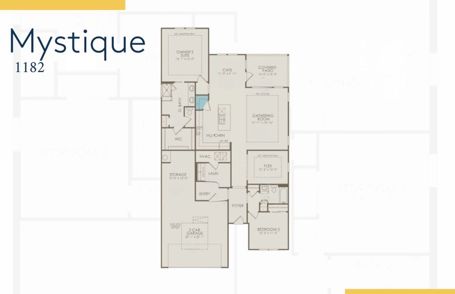 2D floor plan layout of this home in Forestwood, Longs, SC (Image 4). 2D floor plan layout of this home in Forestwood, Longs, SC (Image 4).