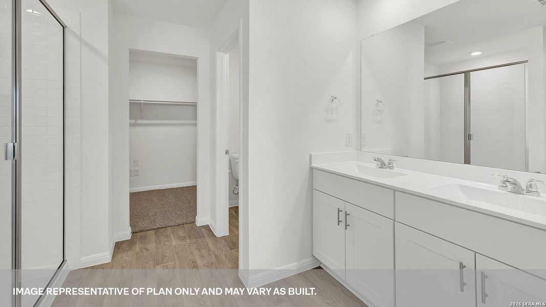 Furnished interior view inside a new home in Paramount, Kyle (Image 7).