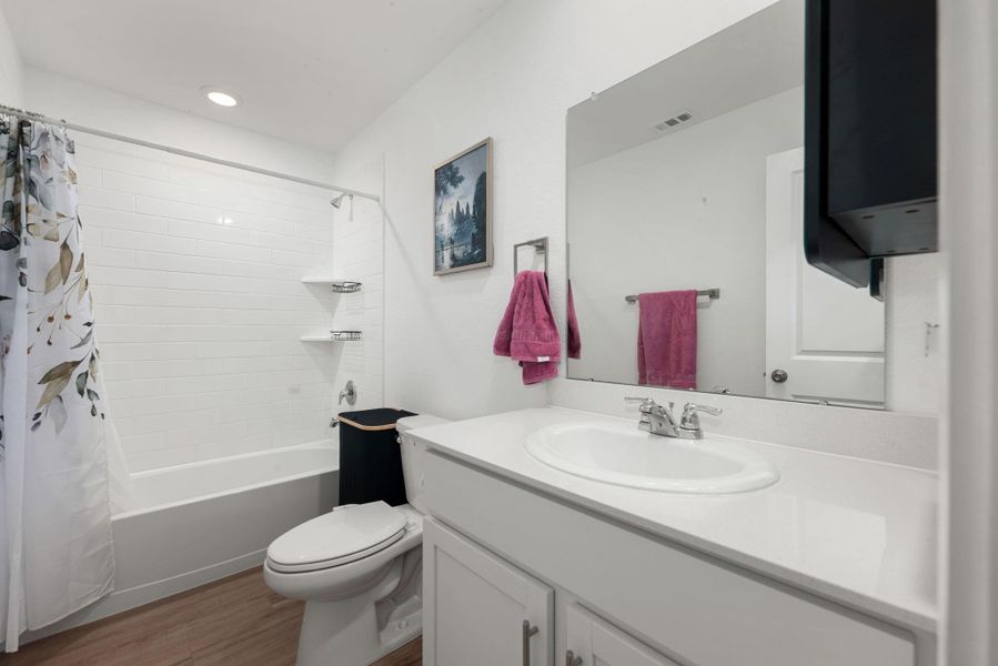 Furnished interior view inside a new home in , Splendora (Image 15).