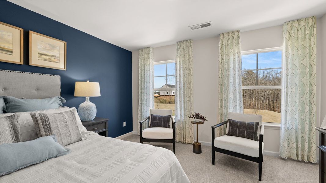Representative furnished interior of a home built from the HAYDEN Express by D.R. Horton in WillowBrook, Winder (Image 44).