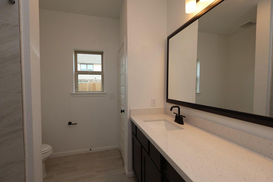 Hall bath - still under construction!