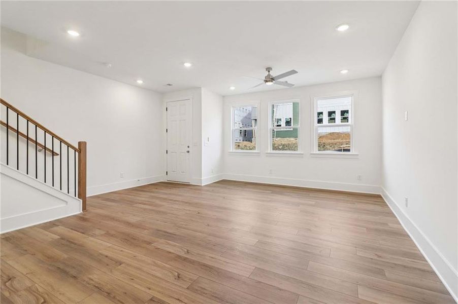 Spacious, unfurnished interior of a new home in Park Vue, Atlanta (Image 33).