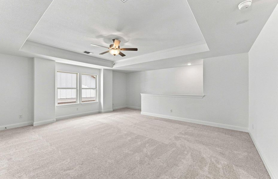 Spacious, unfurnished interior of a new home in Saddleback at Santa Rita Ranch, Liberty Hill (Image 22).