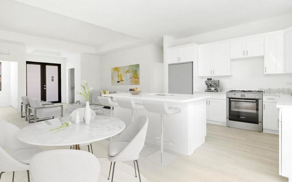 Furnished interior view inside a new home in , Port Charlotte (Image 6). Furnished interior view inside a new home in , Port Charlotte (Image 6).