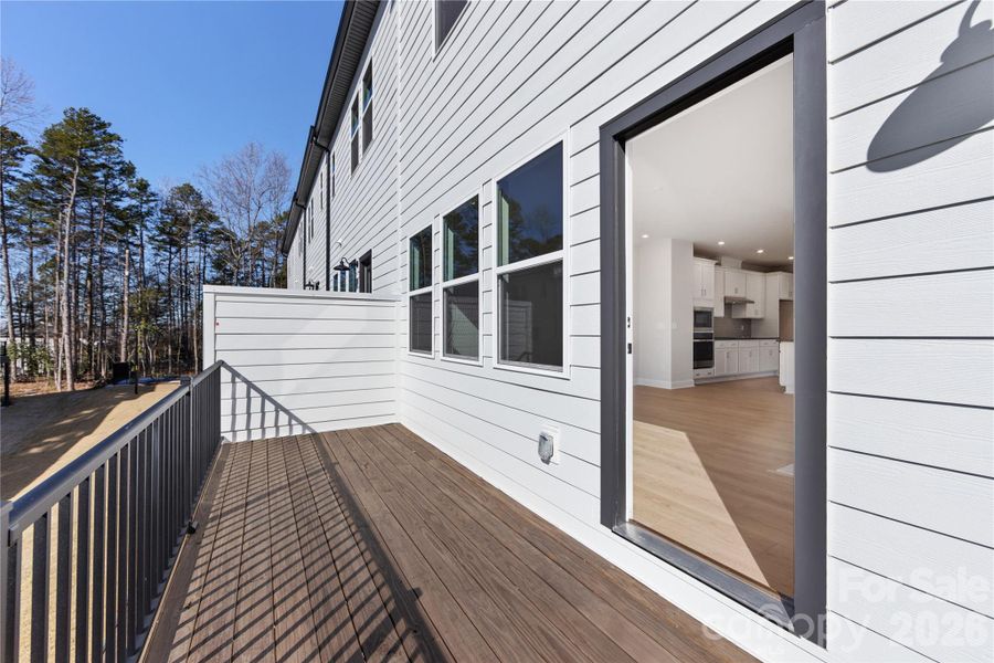 Second Floor Outdoor Living