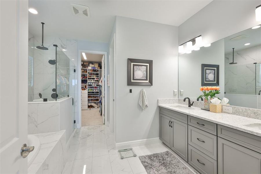 Furnished interior view inside a new home in Waterset, Apollo Beach (Image 11). Furnished interior view inside a new home in Waterset, Apollo Beach (Image 11).