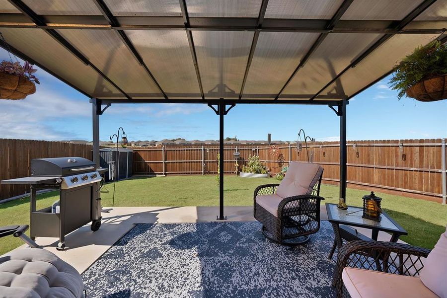 Exterior details and patio area of a home in Bridgewater: Cottage Collection, Princeton (Image 3). Exterior details and patio area of a home in Bridgewater: Cottage Collection, Princeton (Image 3).
