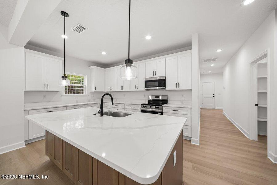 Furnished interior view inside a new home in , Macclenny (Image 5).