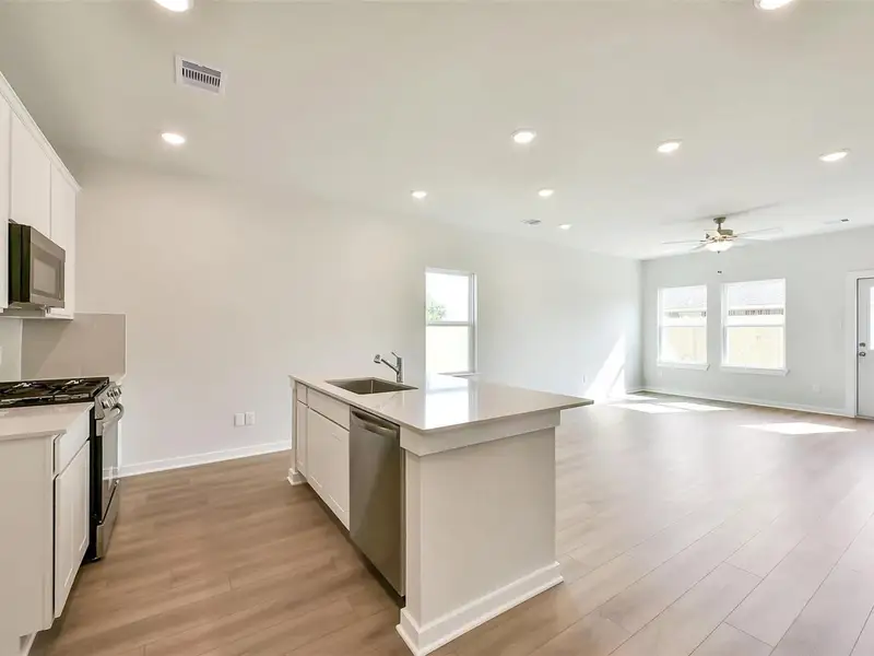 Furnished interior view inside a new home in The Villages at WestPointe, Dayton (Image 8).