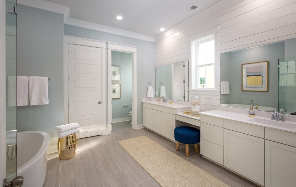 Furnished interior view inside a new home in , Summerville (Image 8).