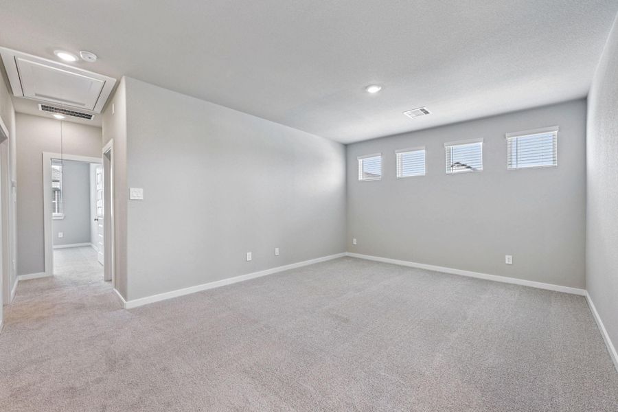 Photo is not of the actual home, but is an inspirational photo of builder’s model home and may depict options, furnishings, and/or decorator features that are not included