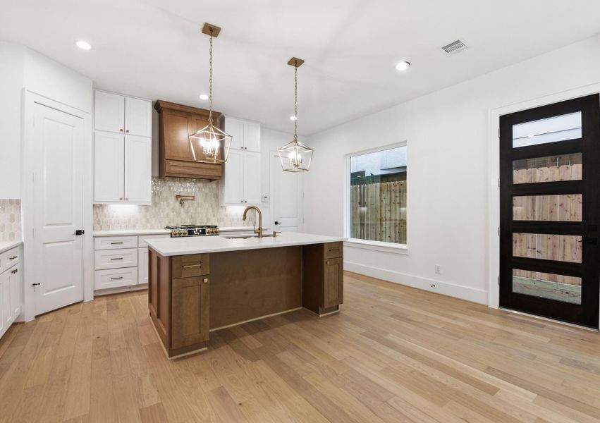 Furnished interior view inside a new home in , Houston (Image 6).
