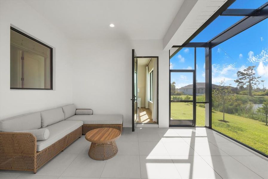 Exterior details and patio area of a home in , Placida (Image 26).