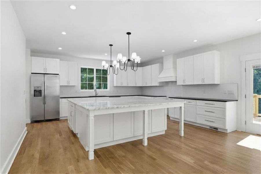Furnished interior view inside a new home in , Marietta (Image 9).