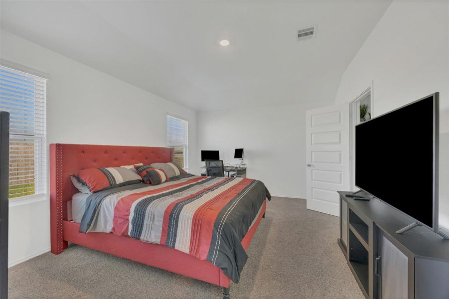 Furnished interior view inside a new home in Westward Pointe, Sealy (Image 5). Furnished interior view inside a new home in Westward Pointe, Sealy (Image 5).