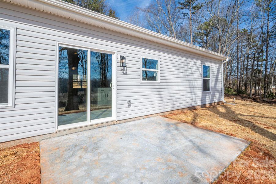 Exterior details and patio area of a home in , Shelby (Image 2). Exterior details and patio area of a home in , Shelby (Image 2).