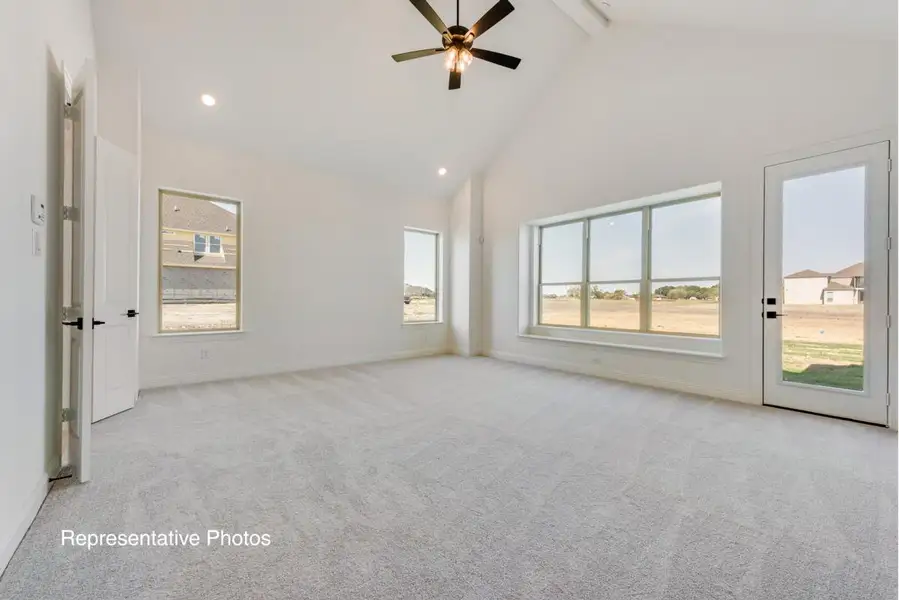 Representative unfurnished interior of a home built from the Grand Estate by Grand Homes in Kings Crossing, Parker (Image 25).