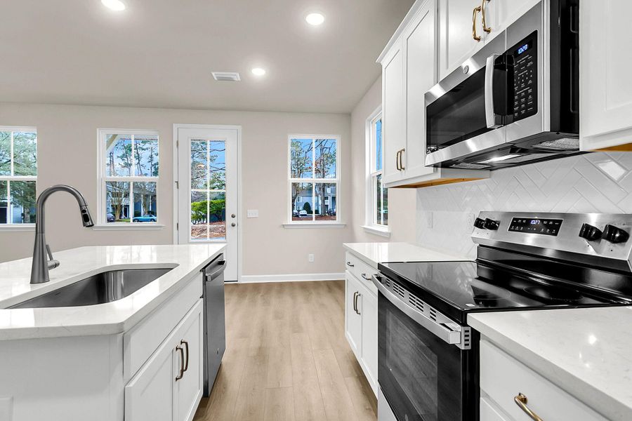 Furnished interior view inside a new home in , Summerville (Image 10). Furnished interior view inside a new home in , Summerville (Image 10).