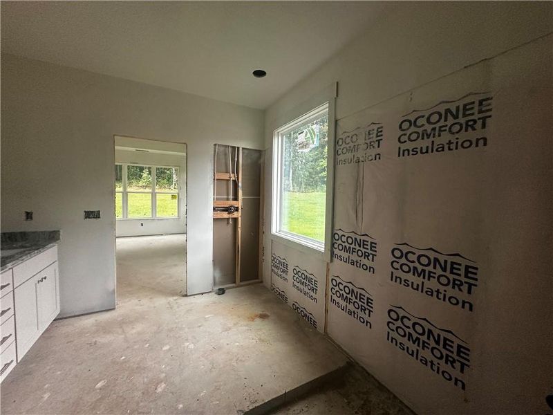 In-progress construction of a new home in , Monticello, GA (Image 16).