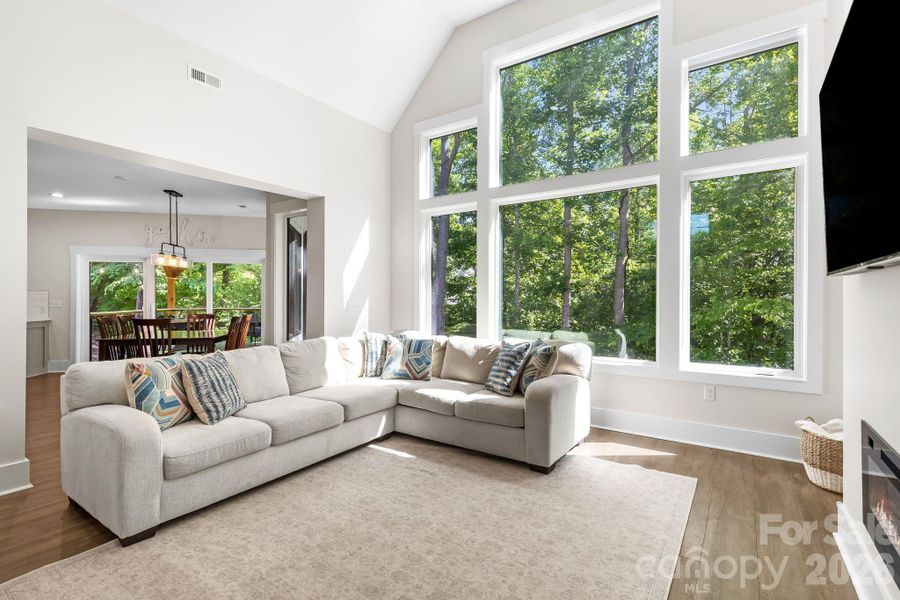 Furnished interior view inside a new home in , Denver (Image 17).