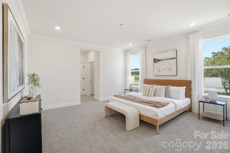 Furnished interior view inside a new home in Lancaster Hwy, Waxhaw (Image 10).