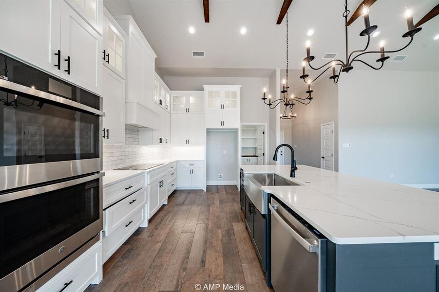 Furnished interior view inside a new home in , Abilene (Image 11). Furnished interior view inside a new home in , Abilene (Image 11).