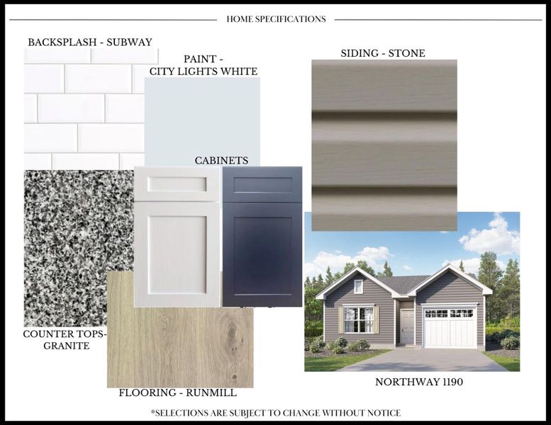 Sample of building materials used in homes in , Gastonia (Image 15).