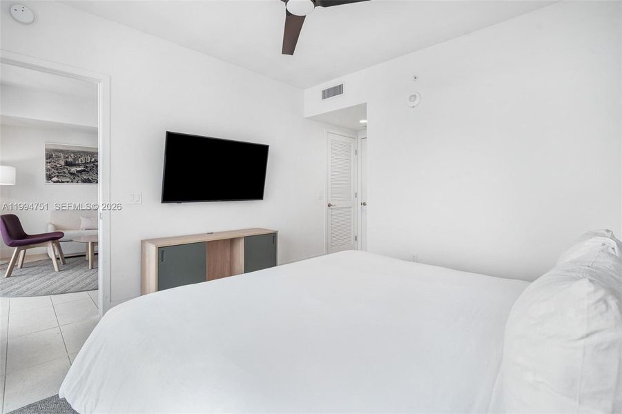 Furnished interior view inside a new home in , Miami (Image 17).
