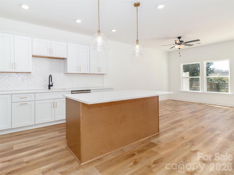 Furnished interior view inside a new home in , Charlotte (Image 8).