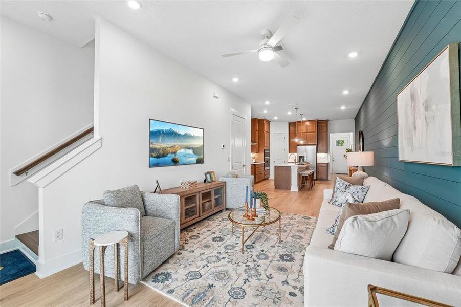 Furnished interior view inside a new home in Bartram Meadows, Jacksonville (Image 26).