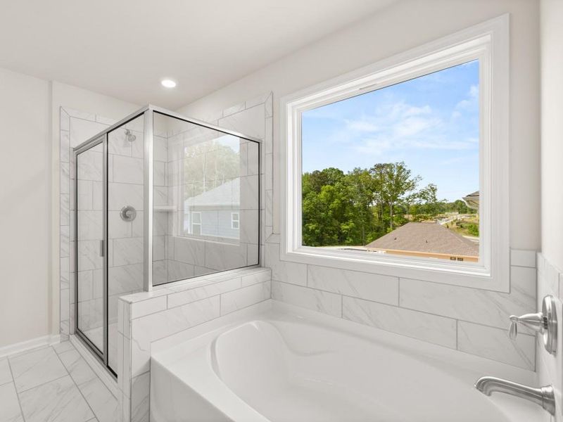 Furnished interior view inside a new home in Butner Estates, College Park (Image 8).