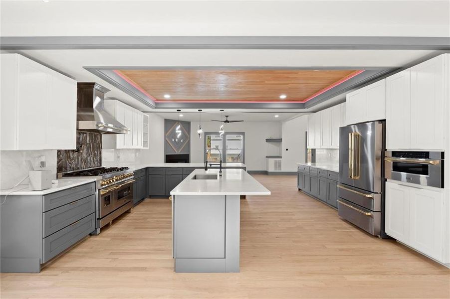 Furnished interior view inside a new home in , Decatur (Image 34).