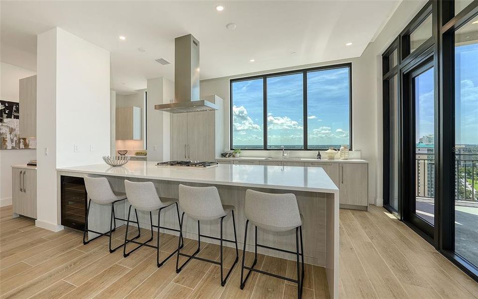 Furnished interior view inside a new home in , Sarasota (Image 24).