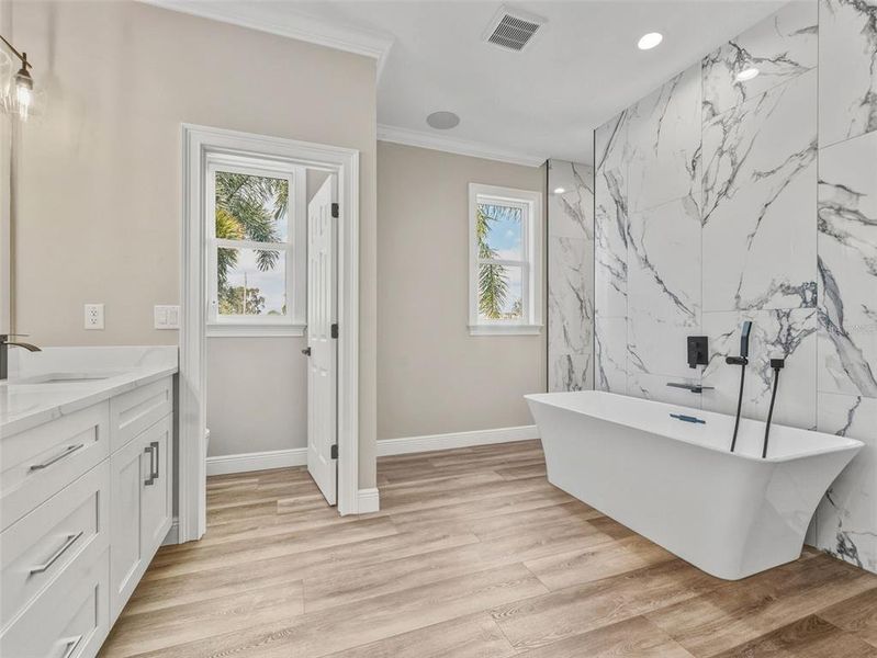 Furnished interior view inside a new home in , Tampa (Image 53). Furnished interior view inside a new home in , Tampa (Image 53).