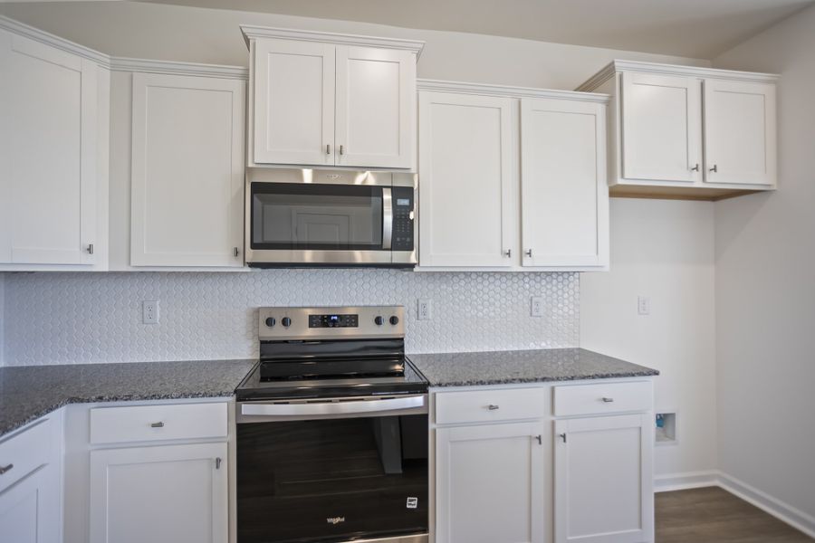 Furnished interior view inside a new home in Providence Station at Trolley Run, Aiken (Image 10).