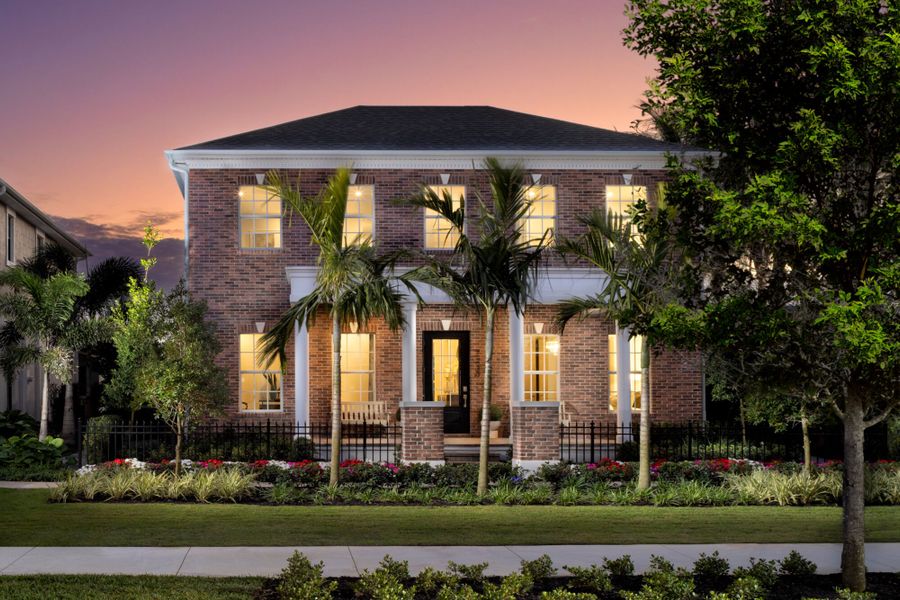 Representative exterior photo of a completed home built from the Gerbera by Mattamy Homes in Newfield, Palm City, FL (Image 20).