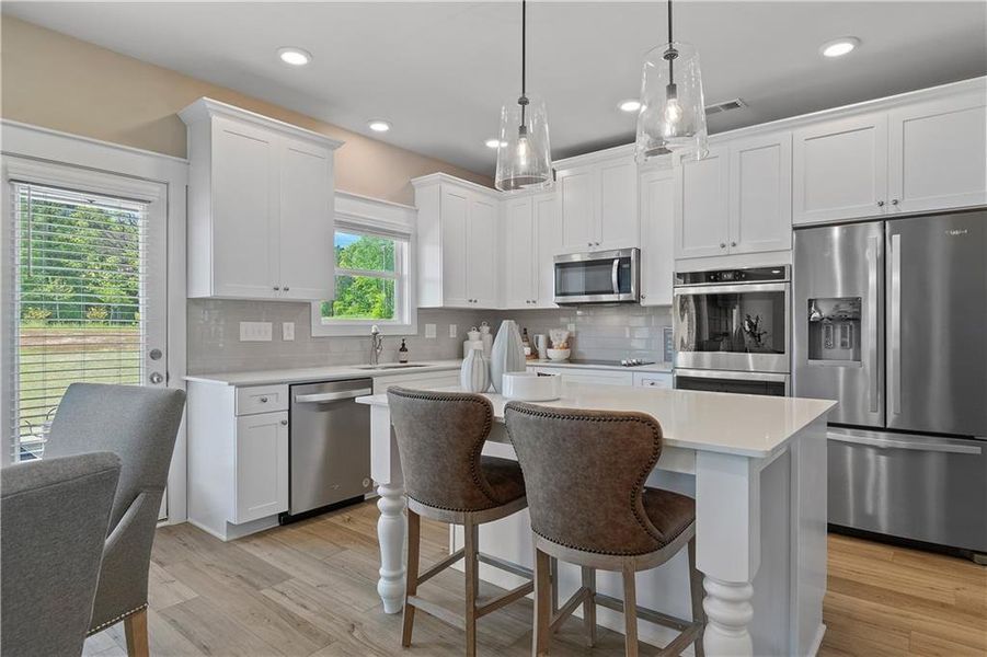 Furnished interior view inside a new home in Copperfield, Locust Grove (Image 7).