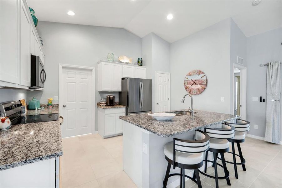 Furnished interior view inside a new home in , Punta Gorda (Image 12). Furnished interior view inside a new home in , Punta Gorda (Image 12).