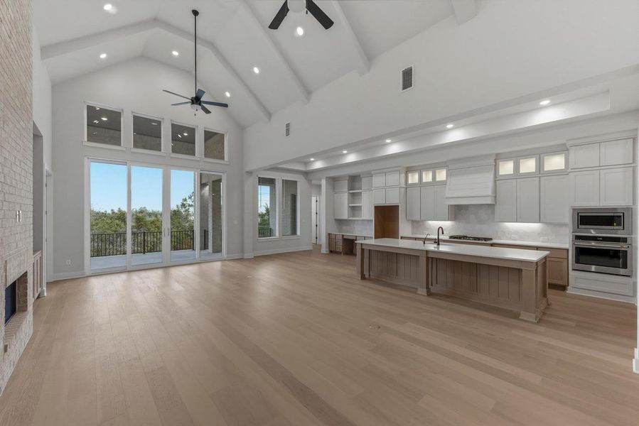 Spacious, unfurnished interior of a new home in Parkside On The River, Georgetown (Image 18).