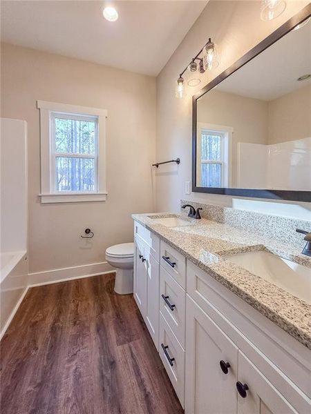 Furnished interior view inside a new home in , Rockmart (Image 18).