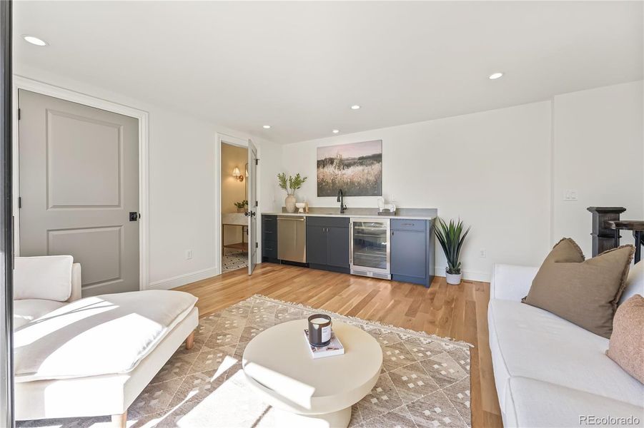 Furnished interior view inside a new home in , Denver (Image 28).