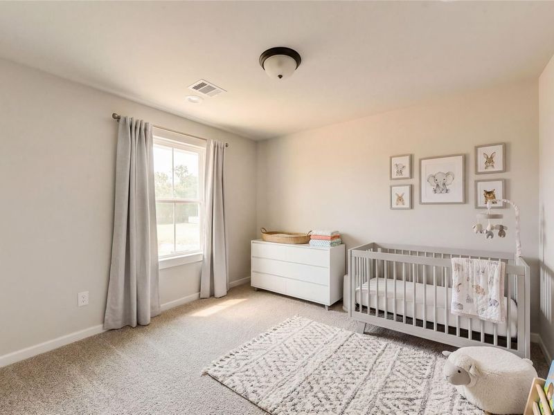 Furnished interior view inside a new home in Sundance Cove, Crosby (Image 9).