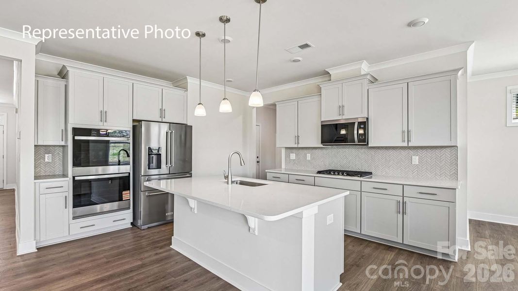 Furnished interior view inside a new home in Avalon of Gastonia, Gastonia (Image 6).
