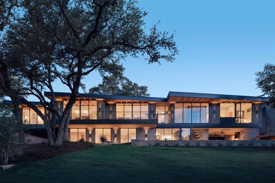 Exterior details and patio area of a home in , Austin (Image 3).